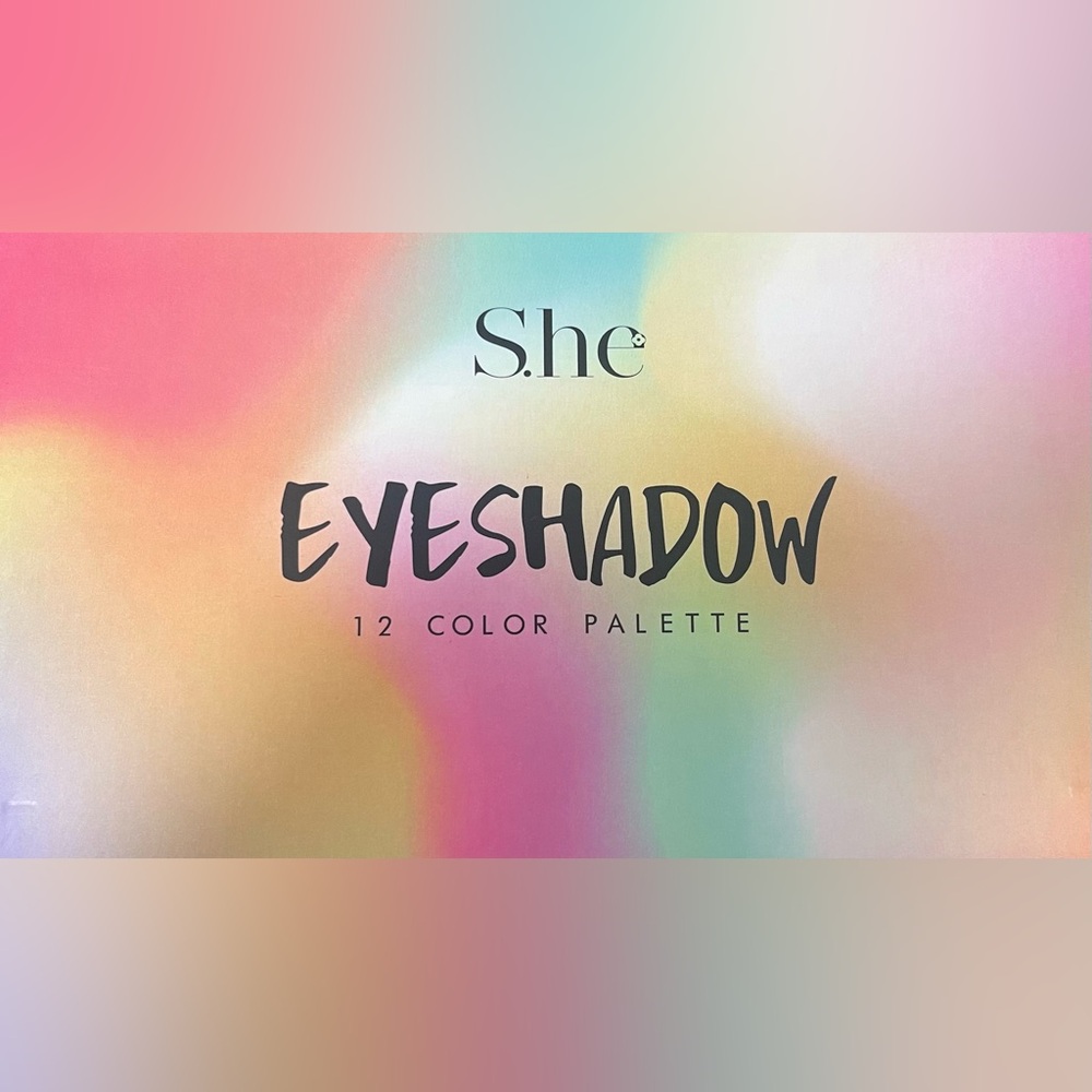 S.he Eyeshadow 12 Color Palette